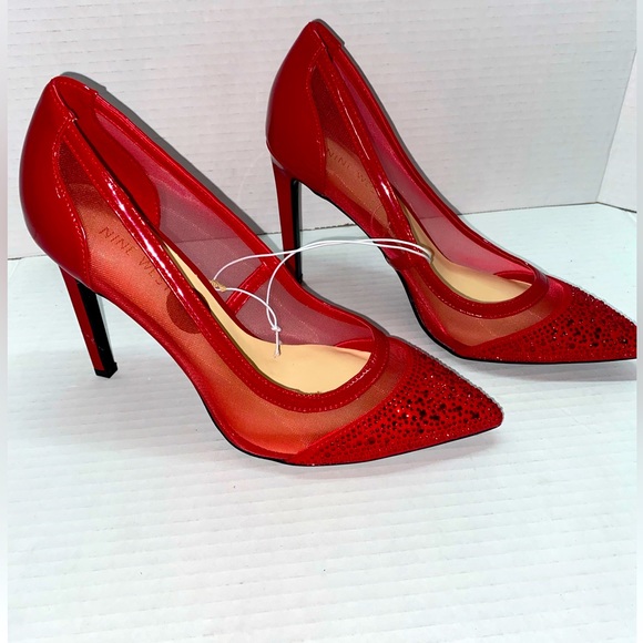 Nine West - Embellished High Heels/ Pumps - Picture 3 of 6